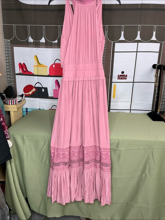 Ramy Brook Dresses & Skirts - Ramy Brook Blush Pink Halter Maxi Dress sz Xsmall #1355